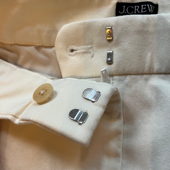 J.Crew Kate Straight-Leg Pant in Bi-Stretch Cotton – Ivory – Petite 6 - Picture 11 of 11